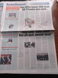 Türkiye Barter Ekonomi Gazetesi - Aralık 98 - İş Dünyası Barter Dedi - Necmettin Bitlis - Alaattin Alemdar - Ahmet Aydın - Üzeyir Garih -  Alarko Holding - Alemdar Holding - Bitlis Holding - İhlas Barter Pazarı 500 Trilyon'a Ulaştı - Enver Ören -  Barter Ortak Para Birliğine Geçiliyor - İran'la Barter İyi Niyet Anlaşması Yapıldı - Anadolu Aslanları Barter'da - Kristal Kola