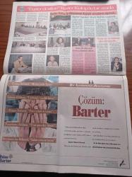 Türkiye Barter Ekonomi Gazetesi - Aralık 98 - İş Dünyası Barter Dedi - Necmettin Bitlis - Alaattin Alemdar - Ahmet Aydın - Üzeyir Garih -  Alarko Holding - Alemdar Holding - Bitlis Holding - İhlas Barter Pazarı 500 Trilyon'a Ulaştı - Enver Ören -  Barter Ortak Para Birliğine Geçiliyor - İran'la Barter İyi Niyet Anlaşması Yapıldı - Anadolu Aslanları Barter'da - Kristal Kola