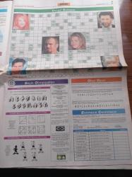 Yeni Yüzyıl Pazar Gazetesi - 26 Temmuz 1998 - Sibel Tüzün İle Kürşat Başar Röportajı - Tom Cruise - Nicole Kidman - Asya İncisi İstanbul Semalarında - Malı Götürme Sanatı - Boeing'in THY'ye İlk Teslimatı 18 Ağustos'ta - Bar'a Gidelim Halay Çekelim - Doluca'ya Uluslararası Ödül - Lezzet Doğru Şarapta Gizli -  Yaz Gecelerine Serin İçkiler - Bira Kalbin Dostu - Boğaz'ın Kulver Kalesi - Fransız Üzümden Türk Şarabı