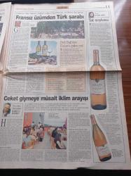 Yeni Yüzyıl Pazar Gazetesi - 26 Temmuz 1998 - Sibel Tüzün İle Kürşat Başar Röportajı - Tom Cruise - Nicole Kidman - Asya İncisi İstanbul Semalarında - Malı Götürme Sanatı - Boeing'in THY'ye İlk Teslimatı 18 Ağustos'ta - Bar'a Gidelim Halay Çekelim - Doluca'ya Uluslararası Ödül - Lezzet Doğru Şarapta Gizli -  Yaz Gecelerine Serin İçkiler - Bira Kalbin Dostu - Boğaz'ın Kulver Kalesi - Fransız Üzümden Türk Şarabı