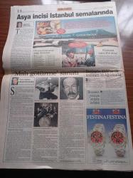 Yeni Yüzyıl Pazar Gazetesi - 26 Temmuz 1998 - Sibel Tüzün İle Kürşat Başar Röportajı - Tom Cruise - Nicole Kidman - Asya İncisi İstanbul Semalarında - Malı Götürme Sanatı - Boeing'in THY'ye İlk Teslimatı 18 Ağustos'ta - Bar'a Gidelim Halay Çekelim - Doluca'ya Uluslararası Ödül - Lezzet Doğru Şarapta Gizli -  Yaz Gecelerine Serin İçkiler - Bira Kalbin Dostu - Boğaz'ın Kulver Kalesi - Fransız Üzümden Türk Şarabı