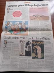 Yeni Yüzyıl Pazar Gazetesi - 2 Ağustos 1998 - Sokak Faresi Ajda Pekkan'dan Ne İstedi - Mazeretim Var Dolunaydayım - Pınar Aylin Babamın Yerini Kimse Alamaz Kürşat Başar'ın Röportajı - Benim Şehrim Bir Büyük Bahçe Rize- Pazar Oyun - Pavarotti - Biricik Peker Raif Dinçkök'le - Ali Poyrazoğlu - Ahu Paşakay İngilizce Öğrenmeye Gitti