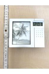 FOTOĞRAF ÇERÇEVELİ DİJİTAL SAAT MASA SAATİ