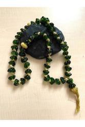 60 CM EL YAPIMI CAM KOLYE CAM TESBİH DUVAR SÜSÜ