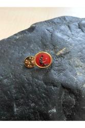 2 ADET VİNTAGE ATATÜRK ROZETİ MUSTAFA KEMAL ATATÜRK KOCATEPE TEMALI ROZET