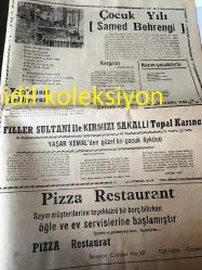 GAZİANTEP  ÖZGÜR GAZİANTEP GAZETESİ  YEREL TAŞRA BASINI --  15  Eylül 1979 Yıl :4 Sayı :111- Gaziantep  'in eski Sağlık Müdürü  Seden Üç Kişi Tarafından Öldürüldü --Halka 6 ayda 8370 ton  çimento  dağıttık --Düztepe semtinde bir kişi  kurşunlanarak  öldürüldü--Vergilerin  tahsili  görevli memurların  güvenlikleri  neden  sağlamamaktadır ?--Büyüklerimiz  Nihat Erim  Allah Kerim  Yazan :Uğur  Mumcu --Yaşar Kemal  'den  Güzel Bir Çocuk Öyküsü---Rize Spor  Teknik  Direktörü Zeynel  Soyuer : Gaziantep  Spor Fenerbahçe  'den  daha büyük bir ekiptir  dedi --