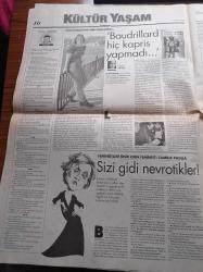 Milliyet Gazete Pazar - 18 Ekim 1998 - Şarkıcı Alişan - En Yaşlı Astronot John Glenn - Türkiye Suç Haritası - Susurluk Perde Açtı - Ünlü Piyanist Richard Clayderman - Festivaller Mevsimi - İnternette Seks Arayan Türkler - Nilüfer Kuyaş - Emre Aköz - Nazım Alpman - Gani Müjde - Duygu Asena - Savaş Ay - Kimyasala  Karşı Toz Kalkan - Kazazedeler İçin Hak Arama Kılavuzu - Refik Erduran Kimdir