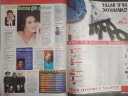 Gala Haftalık Aktüalite Sinema Tiyatro Müzik ve Magazin Dergisi - 27 Aralık 1998 - Harika Avcı - Özcan Deniz - Mahsun Kırmızıgül - Serdar Ortaç - Bendeniz - Cenk Eren - Türkan Şoray - Şener Şen - Sibel Can - Karahan Çantay - Levent İnanır - Kadir İnanır - Kezban Yaşamul - Umut Sezgin - Şebnem Öz - Şebnem Sungur - Bekir Aksoy - Ayçam İnci - Ali Bey - Özlem Tekin - Metin Arolat - Sibel Gökçe - Melike Demirağ - Azer Bülbüm - Gülşah Dilek - Buket Saygı - Soley Yatak Reklamı - İzzet Yıldızhan - Tülin Şahin - Taç Nevresim Reklamı - Halis Toprak - Emre Toprak - Alper Tunga - Mehmet Toprak - Fedon - Nilgün Şensoy - Erdoğan Demirören - Nilgün Şensoy - Yücel Çömlekçioğlu - Bekir Aksoy - Sezai Türkeş - Nur Taşkent - Osman Aksoy - Zeynep Talu - Mehmet Kurşuncu - Özlem Önal - Füsun Karakaş - Nilgün Özköseoğlu - Deniz Murathanoğlu - Fatoş Gür - İlhan Alter - Nilgün Esinli - Hülya Avşar  - Dergi Tam Değildir Sadece 28 Sayfası Mevcuttur - Dergi Kapağı Yoktur