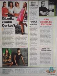 Akşam Life Haftalık Aktüalite Sinema Tiyatro Müzik ve Magazin Dergisi - Melda Tuna - Kişisel Aşçı Olacağım - Gupse Özay - Ayşe Çiğdem Batur - Doğa Rutkay - Burcu Esmersoy - Özgür Aras - Seyyal Taner - Sezen Aksu - Türkan Şoray - Deniz Akkaya fotoğraf ve haberi - Dergi Tam Değildir Sadece 2 Sayfası Mevcuttur - Dergi Kapağı Yoktur