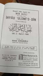 İhya-u Ulumiddin (imam Gazali, 1-2 - 4 Ciltler 1.hamur, ) 3. Cilt Sarı kağıt