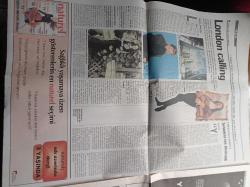 Radikal İki Gazetesi - 15 Kasım 1998 - Deniz Gezmiş - İki Özgür Kelebek Sevinç Erbulak ve Tolga Çevik - İşveli Ve Cilveli Rober Hatemo - Bülent Ortaçgil - Hoşçakal Yarın Film - Ertuğrul Kürkçü - Füsun Önal - Hadi Çaman - Sertab Erener - Yıldırım Turker- Oray Eğin - Bulmaca - Yıldo'nun Altın Yılları - Süleyman Demirel - Allende - Pinochet - RTÜK Neden Kaldırılamaz