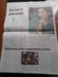 Radikal İki Gazetesi - 15 Kasım 1998 - Deniz Gezmiş - İki Özgür Kelebek Sevinç Erbulak ve Tolga Çevik - İşveli Ve Cilveli Rober Hatemo - Bülent Ortaçgil - Hoşçakal Yarın Film - Ertuğrul Kürkçü - Füsun Önal - Hadi Çaman - Sertab Erener - Yıldırım Turker- Oray Eğin - Bulmaca - Yıldo'nun Altın Yılları - Süleyman Demirel - Allende - Pinochet - RTÜK Neden Kaldırılamaz