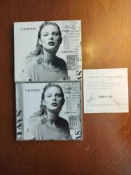 Taylor Swift – Reputation (2017, CD) İMZALI