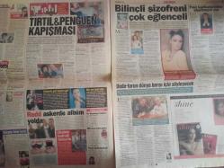 Kelebek Magazin Gazetesi - 1 Eylül 2007 - Tamer Karadağlı - Emina Türkcan - Zehra Özbey - Mustafa Sandal - Sibel Can - İclal Aydın - Yavuz Bingöl - Djivan Gasparyan - Fethi Pekin - Haydar Akan - Mehmet Mutlu - Anita Paranukyan - Derin Mermerci - Mehmet Germiyanlıgil - Abdullah Oğuz - Can Sandıkçıoğlu - Atilla Saral - Emir Tamer - Başa Özbek - Aziz Nesin - Serkan Altuniğne - Şahan Gökbakar - Gülşen - Cengiz Semercioğlu - Mine Tugay - Yavuz Bingöl - Güzin Abla - Nilüfer Pazvantoğlu - Rihanna - Lindsay Lohan - Amy Winehouse - Cameron Diaz - Britney Spears - Shia Labeouf fotoğraf ve haberi - Tam Takım Gazete