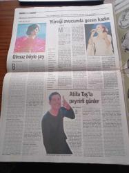 Radikal İki Gazetesi - 1 Kasım 1998 -  Atilla Taş'la Peynirli Günler - Yeşim 70'li Yıllarda Türk Popu'na Sağlam Bir Giriş Yapmıştı - Oksijen Sarısı - Cahide Sonku - Leyla Sayar - Suzan Avcı - Neriman Köksal - İstanbul Barosu Başkanı Yücel Sayman Hukuk Devleti Yok - Mithatpaşa'dan Mustafa Kemal'e - Gizli Dosyalar - Yazgülü Aldoğan - Nesrin Tura - Ragıp Duran - Yıldırım Türker