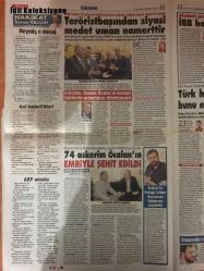Sözcü Gazetesi, 27 Haziran 2019, Şükrü Elekdağ, Uğur Dündar, Fatih Her, Rahmi Turan Tokmak, Ayşe Çelik, Bülent Arınç, Efsane Albay, Necati Doğru, Yekta Gözden, Ege Cansen, Aytung Erkin, Carpici Tespit, Her Dokuz Kişiden Birisi Suriyeli, IBB Binası Türk Bayrakları ve Atatürk Posterleriyle Donatıldı, Uğur Dündar'ın Röportajı, Fatih Her, Erken Öten Horoz İmamoğlu, Rahmi Turan Tokmak, Arınç, Türkiye, İtalya, Slovenya, Macaristan, Belarus, Rusya, Belçika, Sırbistan, Nedim Türkmen, Ali Koç, Mehmet Topal, Birsel Vardarlı Demirmen, Tyler Boyd, Charles Kabore, Hüseyin Yücel, Beşiktaş, Fenerbahçe, Galatasaray, Galatasaray Kongresi ve Belirtiler, Taman'ın İğmarşı ve Motivasyon, Yapılandırma Anlaşması ve Kulüplerin Durumu, Fenerbahçe'nin Temizlik Operasyonu, Yönetim Değişiklikleri ve Güçlenme, Mehmet Topal'ın Ayrılışı,
