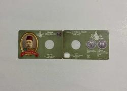 Sultan V. Mehmed Reşad Nikel 5 Para Boş Kit Kapama Folder
