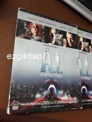 yapay zeka dvd (PC'de denenmiştir/izlenmiştir)   a. i. (steven spielberg) artificial Intelligence dvd