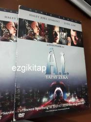 yapay zeka dvd (PC'de denenmiştir/izlenmiştir)   a. i. (steven spielberg) artificial Intelligence dvd