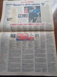 Hürriyet Pazar Gazetesi - 1 Kasım 1998 - Türk Pop Müziğinin Ağır Topu Bülent Ortaçgil Light Çıktı -  Mahallenin Tarihçileri Geliyor - Süperstar Ajda Pekkan Türkiye'nin Güneydoğusunu  İlk Kez Gördü - İşte Yeni Uçaklarımız - Hadi Uluengin - Mükemmel Bir Çin Halk Cumhuriyeti - Tekin Aral - Viski'yi Benden Sorun - Meyve Salataları - Hangi Filmin Başrolündesiniz - Hayvansal İçgüdüler - Disney