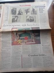 Hürriyet Pazar Gazetesi - 29 Ekim 1998 -  Türk Sinemasında Selma Güneri Silikonsuz Dudaklar - Kıskanç Sevimli Masum Ve Seksi Duygu Dikmenoğlu Fotoğrafı - Necip Fazıl Kısakürek - İstanbul'da Müzik Şenliği - 17 Ciltte Giyimin Tarihi - Yavuz Gökmen Derdi Ki Herkesin Bir Melek Hanım'ı Var - Başkentlilerin Kafeler Sokağı - Oğuz Aral- Disney