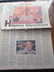 Hürriyet Pazar Gazetesi - 25 Ekim 1998 - Muhammed Ali'li Kampanya - Andrew Finkel Türkiye'deki Köşe Yazarları Arasındaki Tek Profesyonel Yabancı - Cumhuriyet'i 17 25 Yaş Arasındaki Gençlere Sorduk - Görülmemiş Fotoğraflarıyla Şair Nigar Hanım - Yabancı Sanatçıları Getiren Adam Birol Giray - Trabzon'da İlk Antik Tragedya