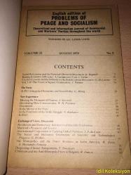 World Marxist Review - August 1979 - İngilizce (Social Reformism and the National Liberation Movement - Raising Economic Efficiency : A Fundamental Task - Election Lessons and the Outlook for the British Labour Movement - Salt II The Treaty is Signed Commentary - SUPG'S Integrated Economic and Social Policy - Meeting the Demands of Practice - Developing Mass Consciousness - Documents - In the Mirror of the Press - In the Forefront of the Strike Struggle - Revolution and Democracy International Scientific Conference - International Cooperation in Tackling Global Problems)