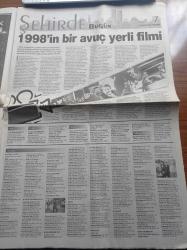 Hürriyet İstanbul Gazetesi - 31 Aralık 1998 - Yılbaşı TV Programı - Sibel Can - İbrahim Tatlıses - Muazzez Ersoy - Özcan Deniz - Ebru Gündeş - Mahsun Kırmızıgül - Huysuz Virjin - Hülya Avşar - İbrahim Erkal - Gülben Ergen - Ajda - Piyango 72 Yıldır Çekiliyor - Paranın Nakden Tarihi - Kadıköy'de Ortaçağ Manzarası - Yılbaşı İçin Süs Yarışı