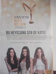 Kelebek Magazin Gazetesi - 30 Ağustos 2015 - Ajda Pekkan - Cüneyt Arkın - Burhan Öçal - Ömür Gedik - İzzet Çapa - Serenay Sarıkaya - Seyfi Dursunoğlu - Hande Erçel - Tolga Sarıtaş - Emre Kınay - Evrim Alasya - Miray Akay - Berk Atan - Burcu Özbek - Nebahat Çehre - Cansu Dere - Yasemin Ergene - Özge Ulusoy - Deniz Akkaya - Dilek Birgen - Lerzan Mutlu - Reyhan Mutlu - Emine Ün - Nilay Cafer - Ömür Gedik - Demet Özdemir Yıldırım - Onur Baştürk - Spora Göre Şekillenen Hayatlar - Pantene Altın Kelebek - Bensu Soral - Hande Erçel - Nilay Deniz fotoğraf ve haberi - Tam Takım Dergi