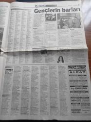 Hürriyet İstanbul Gazetesi - 8 Aralık 1998 - Bizimkiler Dizisinin Rekoru - Ercan Yazgan - Zihni Göktay - Yaman Okay - Yavuzer Çetinkaya - Orhan Çağman - Ayton Sert - Gülşehri Fanteziyi Seçti - Profesör Christoph Neumann İstanbul Dünyanın En Canlı Kenti - İstanbul Gelir Eşitsizliğinde de Türkiye Rekoru Kırdı - Beyazıt Kulesi Söndü - Erkân Can