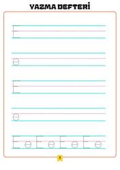 Okuma Yazma YAZ-SİL Defteri (Bitmeyen Defter)