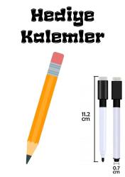 Okuma Yazma YAZ-SİL Defteri (Bitmeyen Defter)