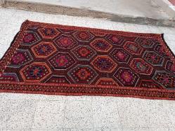 ORJİNAL 100/100 EL YAPIMI HALİ KİLİM DETAYLAR RESIMLERDE MUHTESEM URUN EL YAPIMI  (CD ODA 1 )