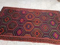 ORJİNAL 100/100 EL YAPIMI HALİ KİLİM DETAYLAR RESIMLERDE MUHTESEM URUN EL YAPIMI  (CD ODA 3 )