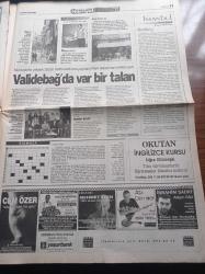 Hürriyet İstanbul Gazetesi - 27  Kasım 1998 - Validebağ'da Var Bir Talan - Manken Merve İldeniz Annelik İçin Mesleğini Askıya Alıyor - Nicholas Cage - Er Ryan'ı Kurtarmak - Nedim Saban - Kenan İmirzalıoğlu - Cemil İpekçi - Ebru Şallı - İstanbul Valisi Erol Çakır - İstanbul Emniyet Müdürü Hasan - İstanbul Üniversitesi Rektörü Kemal Alemdaroğlu - Eminönü Belediye Başkanı Ahmet Çetinsaya - Süleymaniye Yangınları - Beyoğlu'nda Koruma Merkezi - Surlar Tütüyor