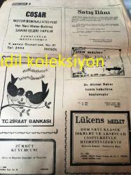 BURSA  BİZİM İNEGÖL  GAZETESİ YEREL TAŞRA BASINI---16 Nisan 1983 --Turizm slogan yarışmasında derece alan sloganlar --Kimliği belirlenemeyen bir kişi tarafından  THY uçağı  kaçırıldı  kaçırılan  THY  uçağı  Yunanistan 'ın  Başkenti Atina 'ya İndirildi --Turizm Haftası Başladı --Gönüllerin Sultanı :Hacı Bektaş-ı Veli --Bir yazar  :Halit Ziya Uşaklıgil  Roman :Mavi ve Siyah --Satış İlanı --
