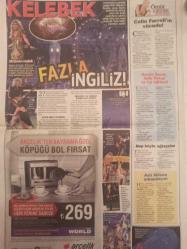 Kelebek Magazin Gazetesi - 14 Ağustos 2012 - Önder Turacı - Ayşe Özdemir - Emre Bekir - Birce Akalay - Barış Çunguroğlu - Gari Halliwell - Victoria Beckham - Ferzan Özpetek - Simon - Irmak Atuk - Ferzan Özpetek - Brad Pitt - Melis Alphan - Uğur Yücel - Cahit Berkay - Suna Özakınca - Ergül Azaphan - Garo Nisan - Nil Bentürk Uyguner - Zuhal Pirinçcioğlu - Serra Tokar - Ayşegül Gerçin - Yasemin Kamhi - Barış Çunguroğlu - Cengiz Semercioğlu - Osman Müftüoğlu - Betül Demir - Nilüfer Açıkalın - Melike Karakartal - Umut Eker - Naz Elmas - Tolgahan Sayışman - Ziynet Sali - Kate Moss - Jessie J - Ömür Gedik - Kaiser Chiefs fotoğraf ve haberi - Tam Takım Gazete