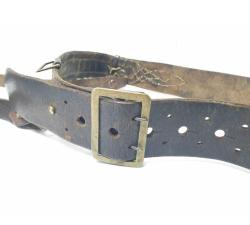 Osmanlı dönemi orijinal antika kemer, yaldızlı,