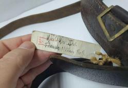 Osmanlı dönemi orijinal antika kemer, yaldızlı,