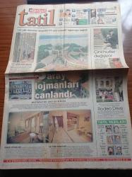 Hürriyet Tatil Gazetesi - 8 Ağustos 1998 - 123 Yıllık Akaretler Sıraevleri'nin Yeni Kiracıları Taşınmaya Başladı - Saray Lojmanları Canlandı - Rodeo Drive - Çinli Huriler Değişiyor - Sinema Tarihimizin En Ucuz Filmleri - Anadolu'ya Rüya Yolculuk - Greenpeace Şirketleşiyor - Bir Sufi Müzisyen Latif Bolat