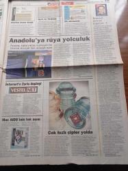 Hürriyet Tatil Gazetesi - 8 Ağustos 1998 - 123 Yıllık Akaretler Sıraevleri'nin Yeni Kiracıları Taşınmaya Başladı - Saray Lojmanları Canlandı - Rodeo Drive - Çinli Huriler Değişiyor - Sinema Tarihimizin En Ucuz Filmleri - Anadolu'ya Rüya Yolculuk - Greenpeace Şirketleşiyor - Bir Sufi Müzisyen Latif Bolat