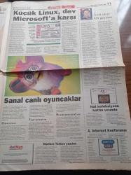 Hürriyet Tatil Gazetesi - 19 Eylül 1998 - Hande Ataizi - Cem Davran - İlk Kez Yapılacak Yapılacak Avrupa Kick Boxing Şampiyonasi-  Kick Boxing Dünya Üçüncü Kıymet Karpuzoğlu - Kaybolan Selanikli Cemaatinin Konuşan Tanığı Ilgaz Zorlu - Bill Clinton Monica Lewinsky İlişkisi- Seçmen Avı Başlıyor - Serdar Turgut - New York Times'a Saldırı - Sanki Tiyatro Sahnesi - Konniçiva Tokyo'dan Sevgiler - Kahvaltı Et Notunu Yükselt