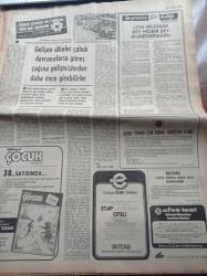Milliyet Gazetesi - 22 Eylül 1980 - Burhan Felek - Çetin Altan - Bakanlar Açıklandı - Galatasaray'da Bülent Eken'e Geniş Yetkiler Tanındı - Milli Takım İzlanda Maçına Hazırlanıyor - Başbakan Bülend Ulusu - Başbakan Yardımcısı Turgut Özal -  Mehmet Özgüneş - İlter Türkmen - Adalet Bakanı Cevdet Menteş - İlhan Öztrak - Milli Savunma Bakanı Haluk Bayülken
