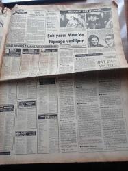 Milliyet Gazetesi - 28 Temmuz 1980 - Haldun Taner Direklerarası - Kel Hasan Efendi - Anarşi Raporu - 1980 Moskova Olimpiyatları - 2 İdam Mahkumu Mustafa Pehlivanoğlu İle İsa Armağan Mamak Askeri Cezaevinden Kaçtı - Devrik İran Şahı Rıza Pehlevi Öldü - Mustafa Pehlivanoğlu Neden İdama Mahkûm Edilmişti- Ayten Gökçer - Cihan Ünal