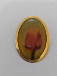 Antika - BR1----LALE BROŞ - kitantik - kitaLog