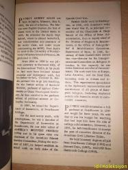 İstanbul American Colleges - Alumni Bulletin - Patrick Murphy Malin - İngilizce (İstanbul Amerikan Kolejleri - Mezun Bülteni)