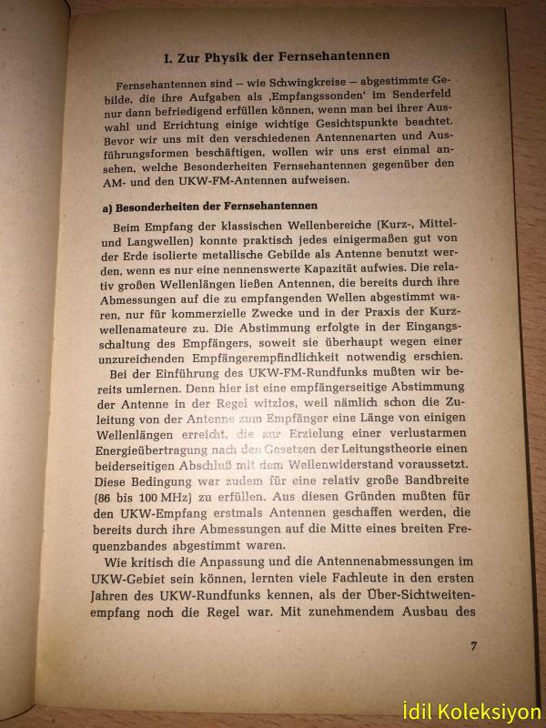 FERNSEHANTENNEN-PRAXİS - Herbert G. Mende - Franzis Verlag - Almanca Kitap  (TELEVİZYON ANTENİ UYGULAMASI), Herbert G. Mende - İkinci El Kitap -  kitantik