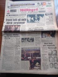 Milliyet Gazetesi - 18 Haziran 1981 - Mehmet Barlas - Burhan Felek - Turhan Selçuk - Çetin Altan - Kral Pele'nin Oynadığı Cosmos Takımında Bir Türk Yasin Özdenak Baş Antrenörlüğe Hazırlanıyor - Kırkpınar Güreşleri - Ermeni Katil Mardiros Mıgırdıç Jamgoçyan'ın Davasına Başlandı - Avrupa Birliği Türkiye İle İlişkiler Güçlenmeli - Beni Sadr Göz Hapsinde - 6 MLSPB Militanı Aranıyor - Şemsi Özkan
