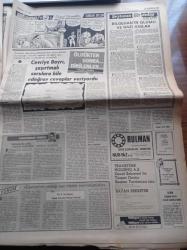 Milliyet Gazetesi - 18 Haziran 1981 - Mehmet Barlas - Burhan Felek - Turhan Selçuk - Çetin Altan - Kral Pele'nin Oynadığı Cosmos Takımında Bir Türk Yasin Özdenak Baş Antrenörlüğe Hazırlanıyor - Kırkpınar Güreşleri - Ermeni Katil Mardiros Mıgırdıç Jamgoçyan'ın Davasına Başlandı - Avrupa Birliği Türkiye İle İlişkiler Güçlenmeli - Beni Sadr Göz Hapsinde - 6 MLSPB Militanı Aranıyor - Şemsi Özkan