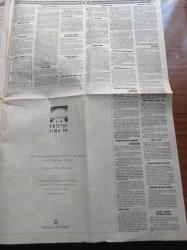 Milliyet Gazetesi - 19 Nisan 1991 - Mümtaz Soysal - Sami Kohen - Necati Doğru - Hasan Pulur - Abdülhamid Döneminde Masonluk - Kenan Evren'in Anıları Yazı Dizisi - Fatih Terim - Piontekk İsyanı - Feyyaz Uçar - Turgut Özal'ın Bush'la Kafa Kafaya Verip Hazırladığı Kuzey Irak Projesi Birleşmiş Milletler Yönetiminde Kürt Bölgesi Öngörüyor - Mustafa Taşar'a Göre Semra Özal İstanbul İl Başkanı - Eski Ordu Valisi Reşat Akkaya'ya Silahlı Saldırı - Filistin Kampı Korkusu - Papandreu Geliyor